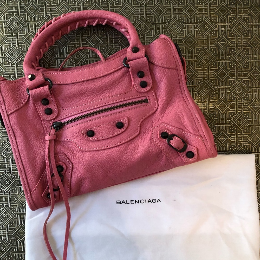 Balenciaga Mini City Bag - Pink